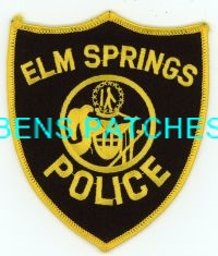 ARKANSAS,ELM SPRINGS POLICE 3